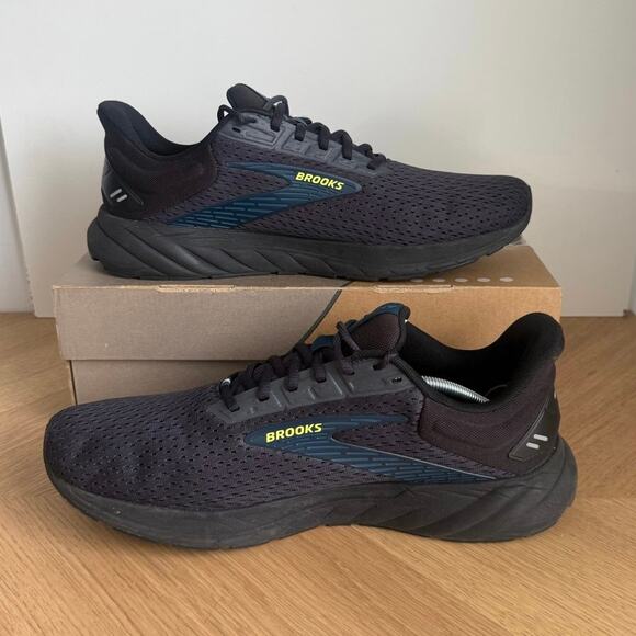 Brooks Anthem 6 Black Men Running Sneakers- SZ 11.5